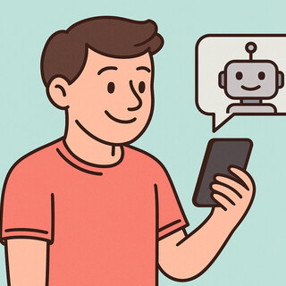 Talk to a chatbot - at your own pace